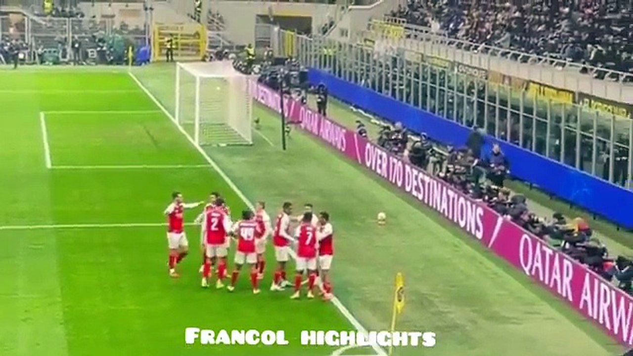 Inter Milan vs Arsenal 1-3 - All Goals Highlight | UEFA Champions League 2025/26