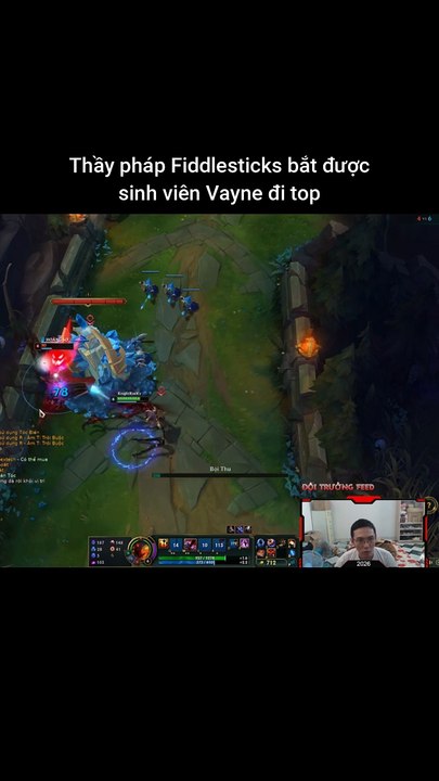 Thầy pháp Fiddlesticks bắt được sinh viên Vayne đi top #fiddlesticks #vayne #lienminhhuyenthoai #leagueoflegends #knightriseky