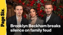 Brooklyn Beckham breaks silence on family feud with David and Victoria in bombshell statement