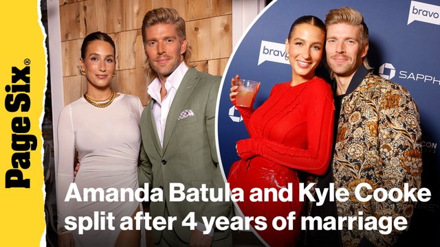 'Summer House' stars Amanda Batula and Kyle Cooke split after 4 years of marriage