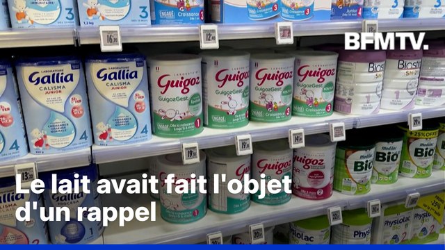 Lait infantile Guigoz: deux enquêtes ouvertes après les décès de deux nourrissons