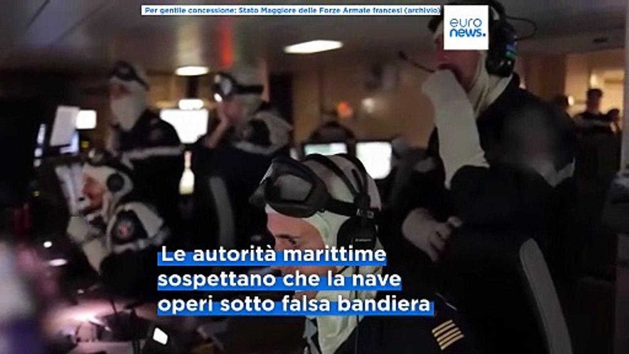 La Marina francese abborda una petroliera russa nel Mediterraneo