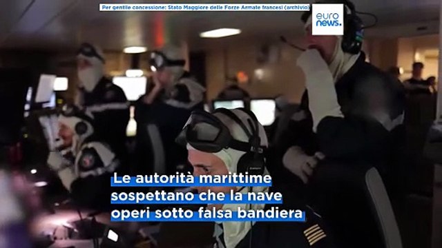 La Marina francese abborda una petroliera russa nel Mediterraneo