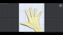 Flame: 3DS MAX Practice Polygon Hand Model Video #18 (01-21-2026)