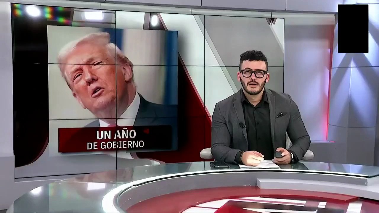 Trump destaca logros de su primer año de gobierno con enfoque en frontera y política exterior