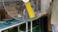 36 inch BLDC industrial fan, super air volume, energy saving 40%~80%#Mingletec #BLDC #industrial #fans #standfan