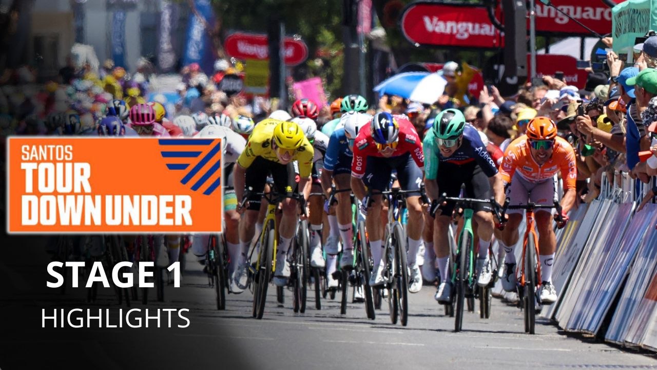 Santos Tour Down Under 2026 - Tobias Lund Andresen s'offre la 1ère étape... et plus fort que Matthew Brennan et Sam Welsford