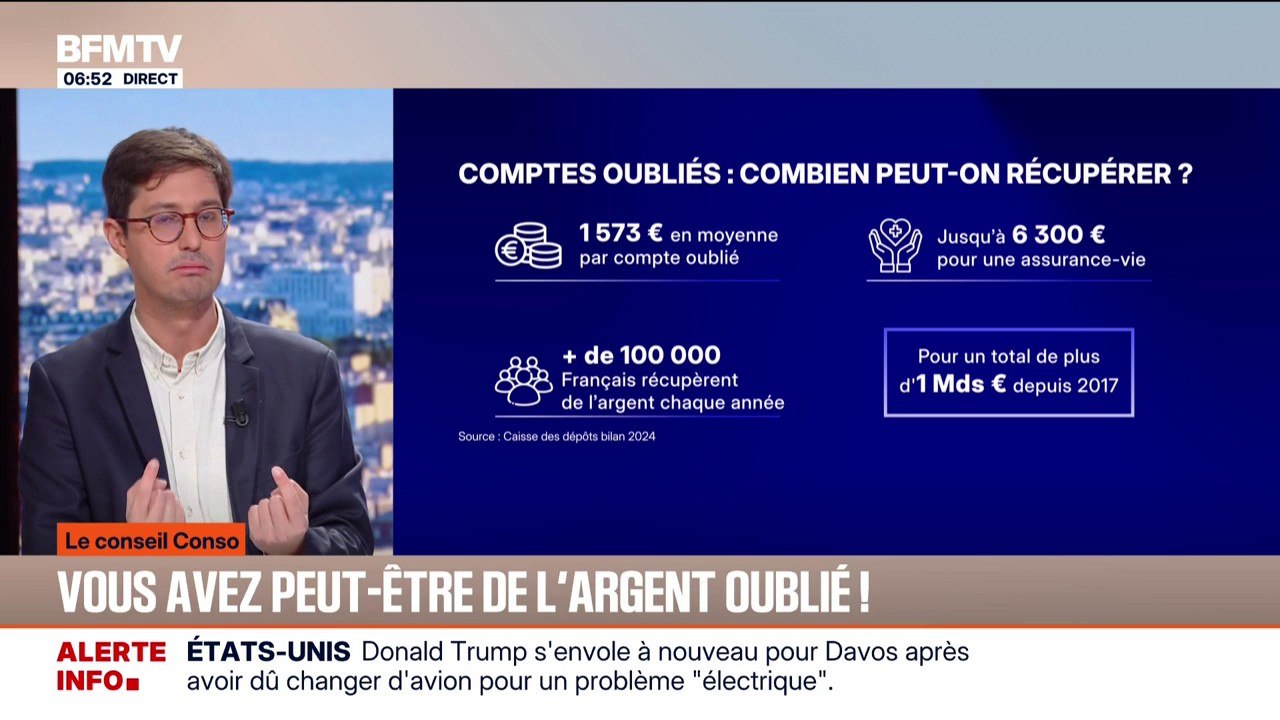 LE CONSEIL CONSO - Il est possible de récupérer l'argent de vos anciens comptes transféré à la Caisse des dépôts