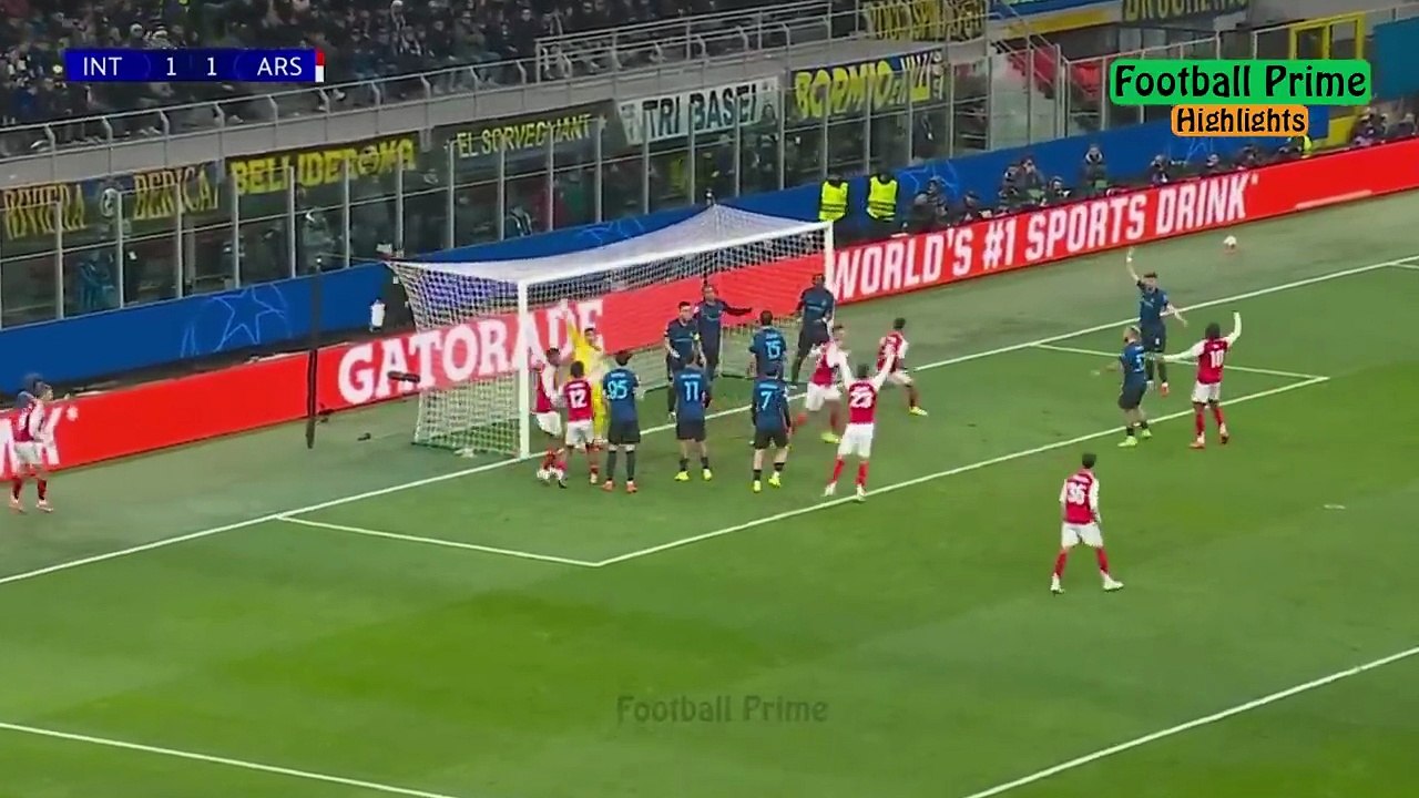 Arsenal vs Inter Milan 3-1 Highlights & All Goals 2026 UEFA Champions League Gabriel Jesus 2 Goals