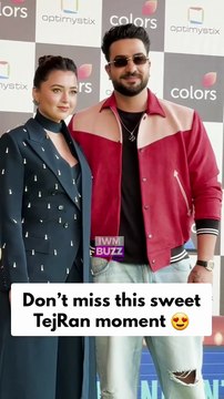 Tejasswi Prakash, Karan Kundrra and Aly Goni spotted on the sets of Laughter Chefs