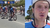 Santos Tour Down Under 2026 - Enzo Paleni (Groupama-FDJ United) après son échappée sur la 1ère étape