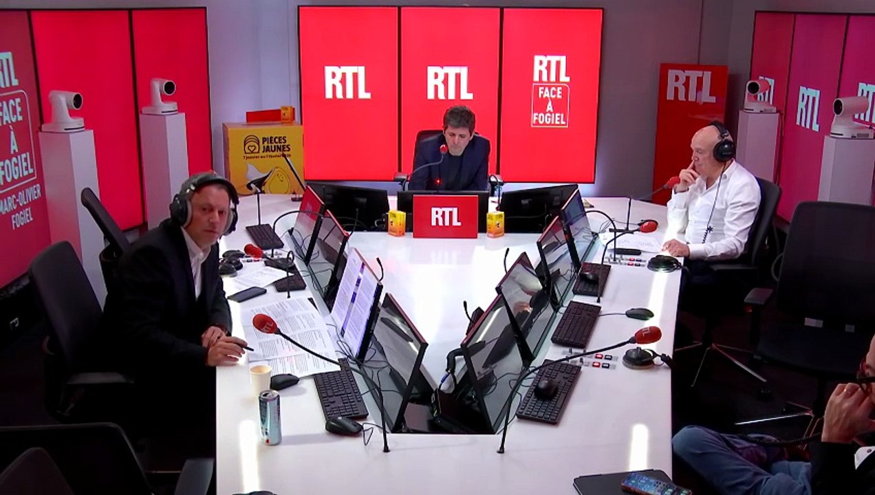 Christine Lagarde est face à Marc-Olivier Fogiel