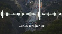 Sale a la luz el audio de la llamada del maquinista del tren descarrilado a Atocha