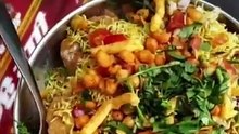Indian food tadka pani puri
