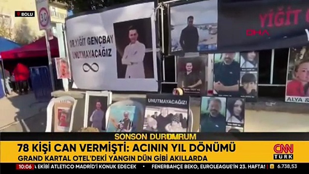 "SABAHI OLMAYAN GECE" Kartalkaya faciasının üzerinden 1 yıl geçti