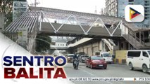 Bagong Kamuning Footbridge na mas accessible at maaliwalas, malapit nang matapos; EDSA Kamuning Busway Station, malapit na rin makumpleto | ulat ni  Bernard Ferrer