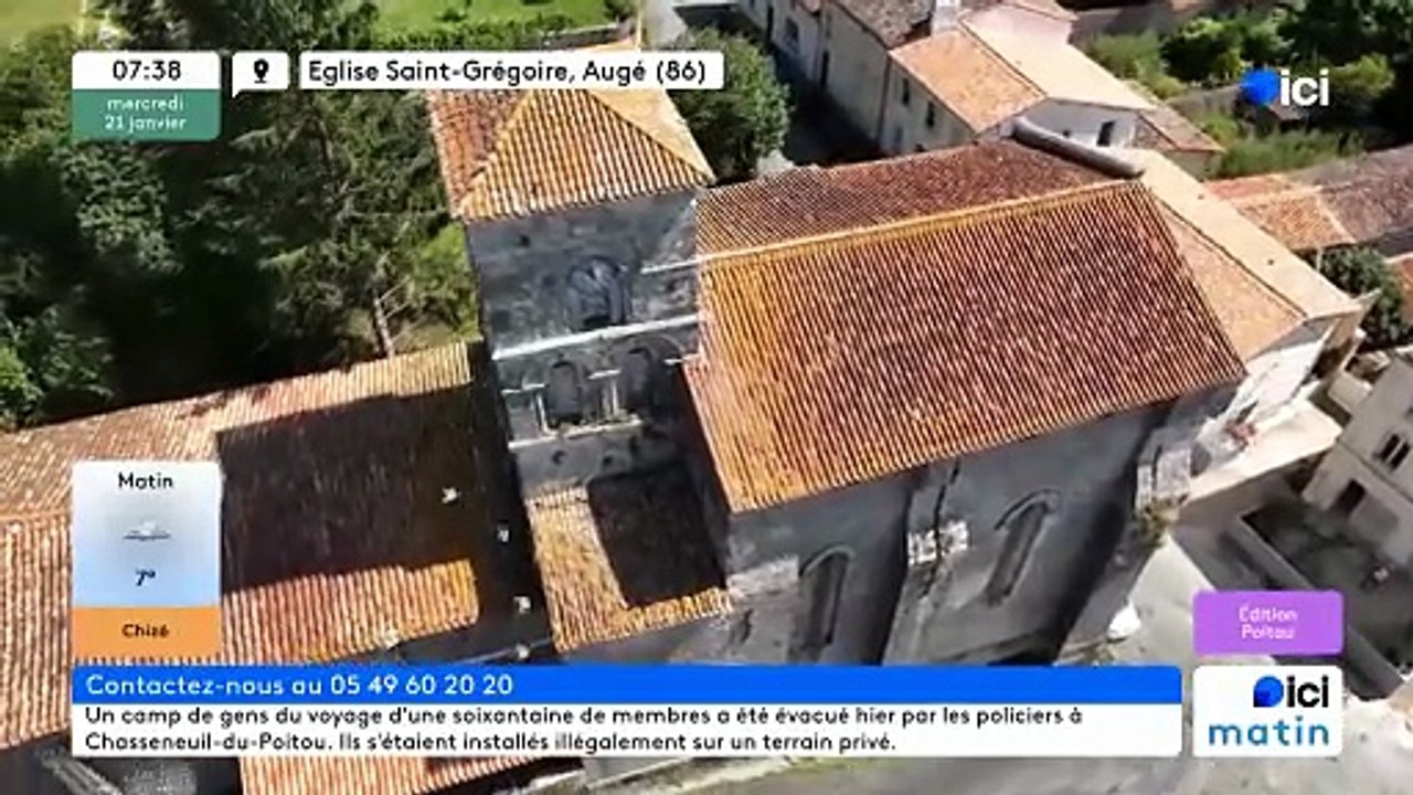 21/01/2026 - ici matin par ici Poitou en vidéo