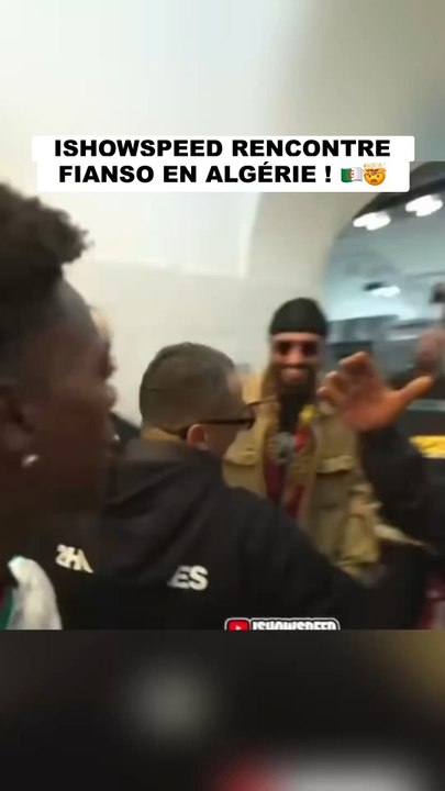 Ishowspeed rencontre Fianso en Algérie lors de sa tournée en Afrique 🇩🇿