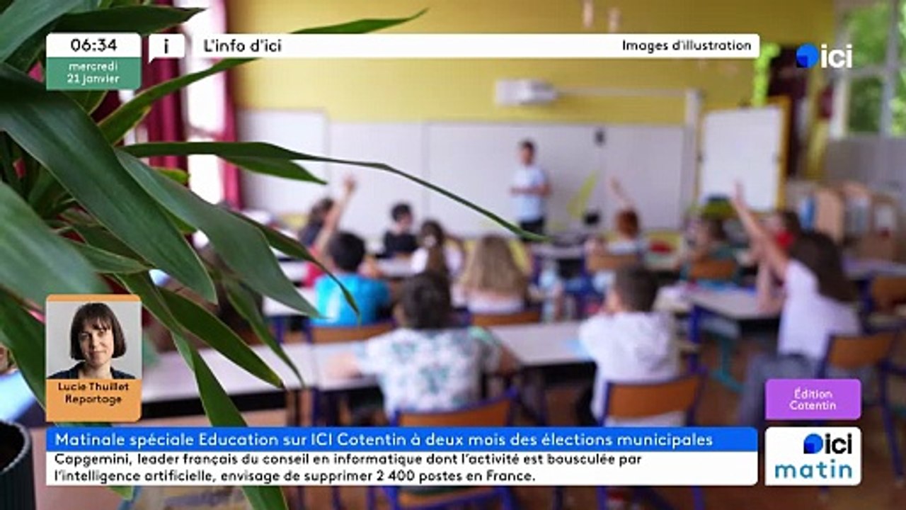 21/01/2026 - ici matin par ici Cotentin en vidéo