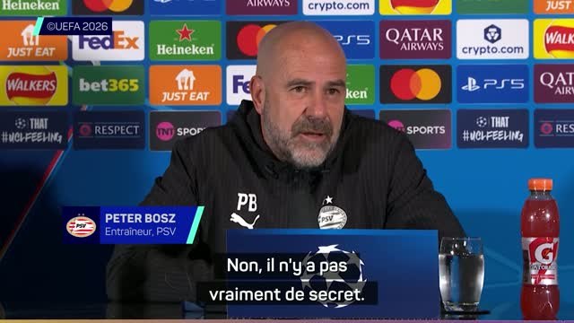 PSV Eindhoven - Bosz sur l'incroyable série à l'extérieur : Il n'y a pas vraiment de secret