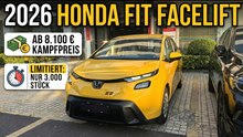 GAC-Honda bringt den 2026 Honda Fit ab 8.100 € auf den Markt