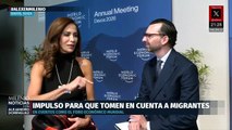 Comunidad latina exige mayor protagonismo en Davos y el sector empresarial global