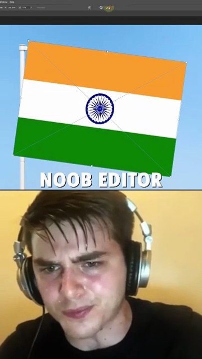 Most Beginners Fail at Flag Mockups in Photoshop 🔥 Noob Vs Pro