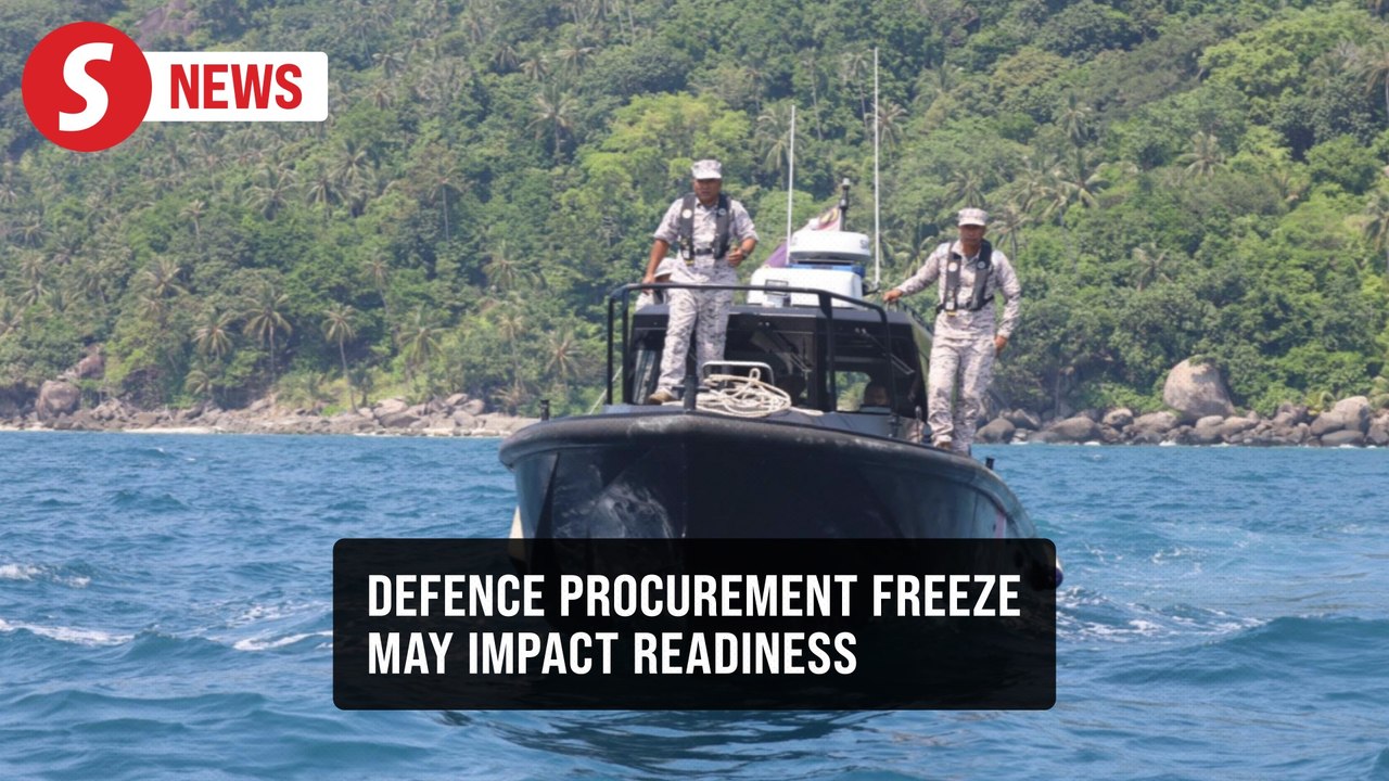 Mindef to seek govt consideration if procurement freeze affects military readiness