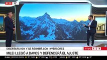Javier Milei en Davos