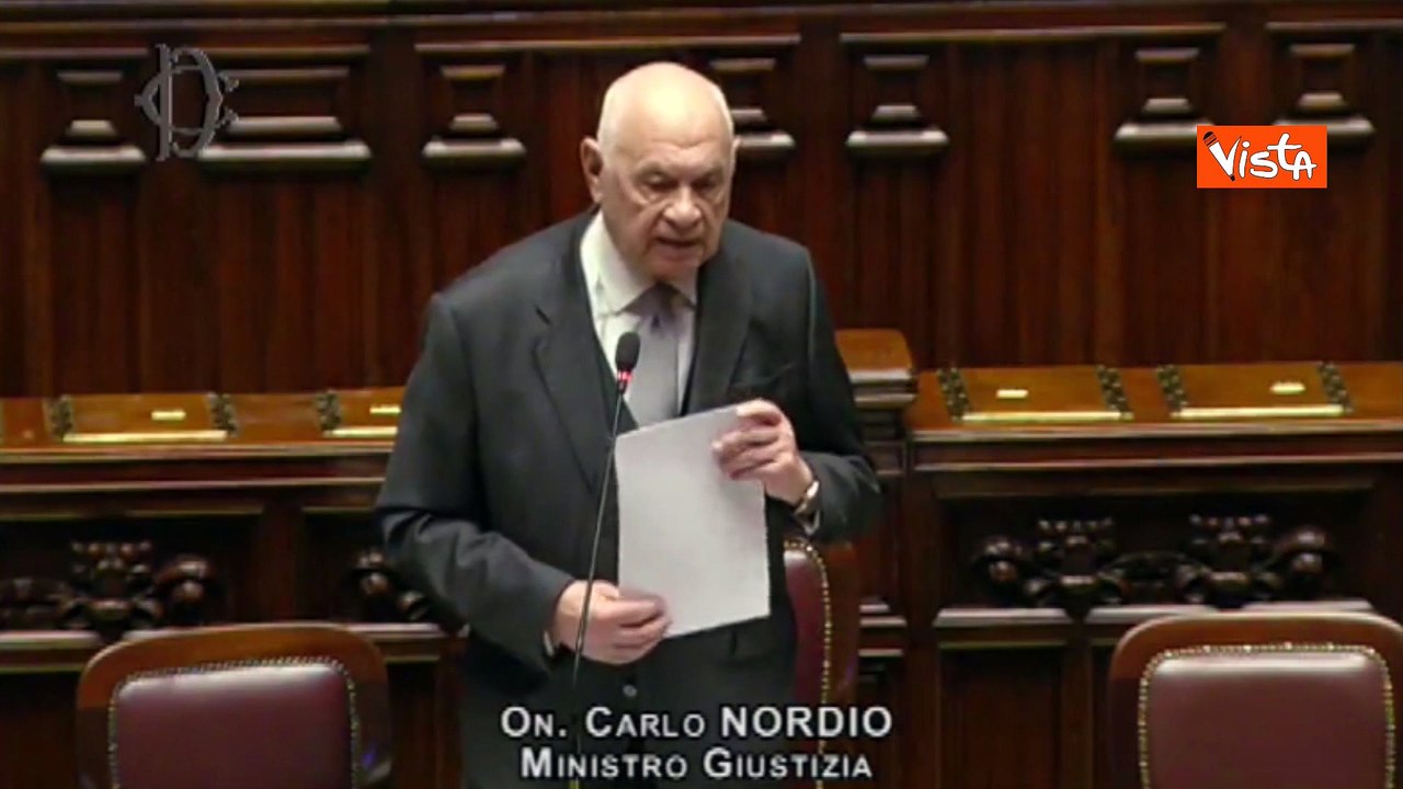 Nordio: Molti all'opposizione sono pro riforma Giustizia, ma votano "no" per appartenenza politica