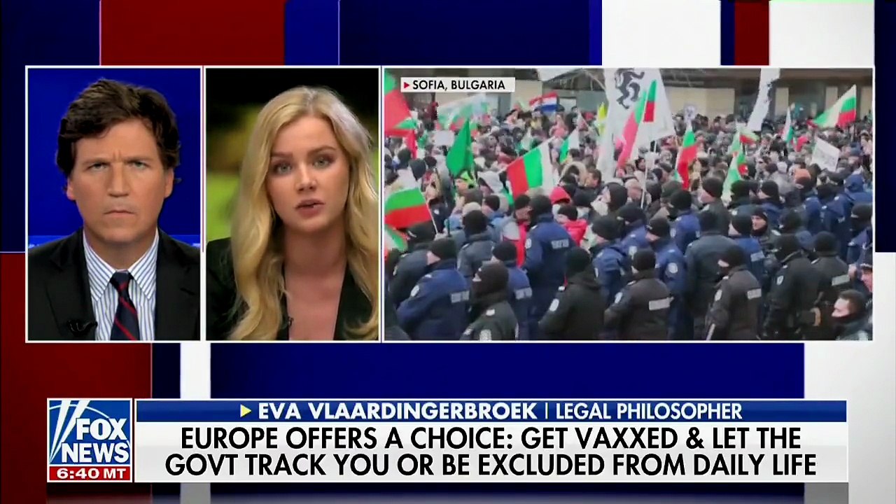 Tucker Carlson Tonight: Protests Against Vax Mandates Break Out Worldwide