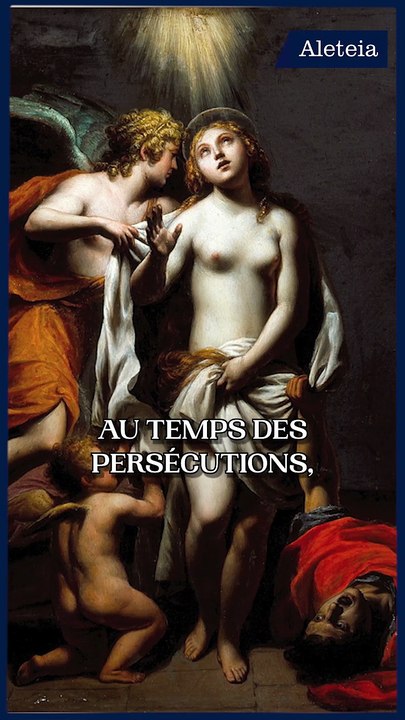 Quand le ciel dévaste les agresseurs de sainte Agnès