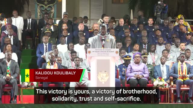 Senegal’s Afcon Glory ‘A Victory of Brotherhood’ - Koulibaly