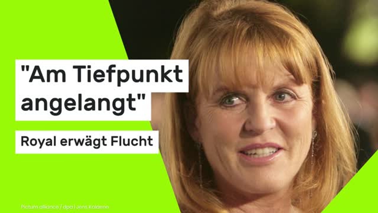 Andrew und Fergie: 'Am Tiefpunkt angelangt' nach endgültiger Trennung - Royal erwägt Flucht