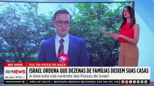 Israel ordena retirada de famílias palestinas no sul da Faixa de Gaza