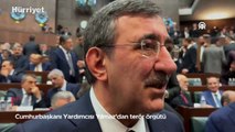 Cumhurbaşkanı Yardımcısı Yılmaz'dan terör örgütü YPG/SDG yandaşlarının Türk bayrağına saldırısına ilişkin açıklama