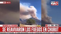 Se reavivaron los incendios forestales en Chubut y hay máxima preocupación