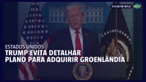 Groenlândia em pauta, G7 fora: Trump evita explicações
