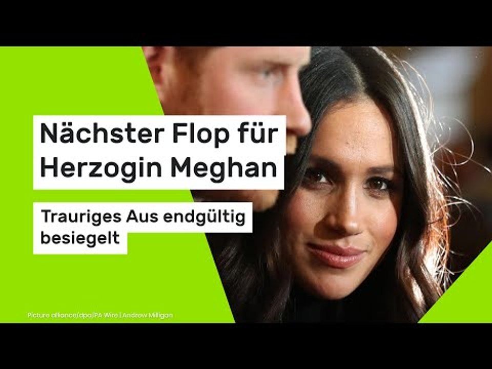 Aus für Netflix-Serie: Nächster Flop für Herzogin Meghan - trauriges Aus endgültig besiegelt