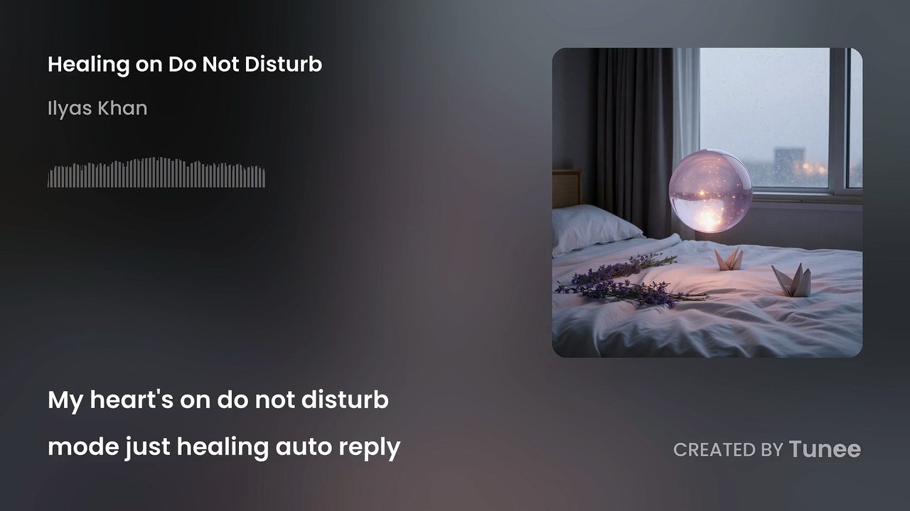 Healing on Do Not Disturb