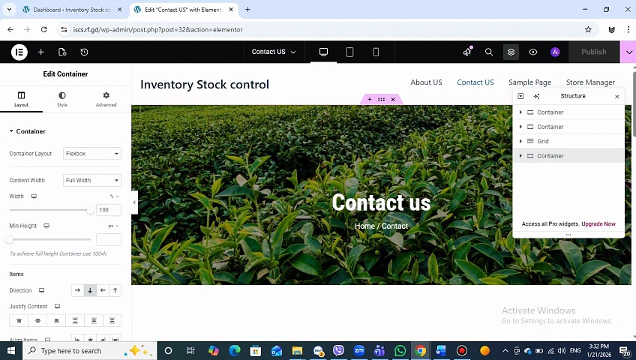 contact us