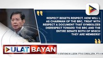 Sen. Lacson, sinabing sa basurahan ang bagsak ng minority report na inilabas nina Sen. Marcoleta at Sen. Imee Marcos