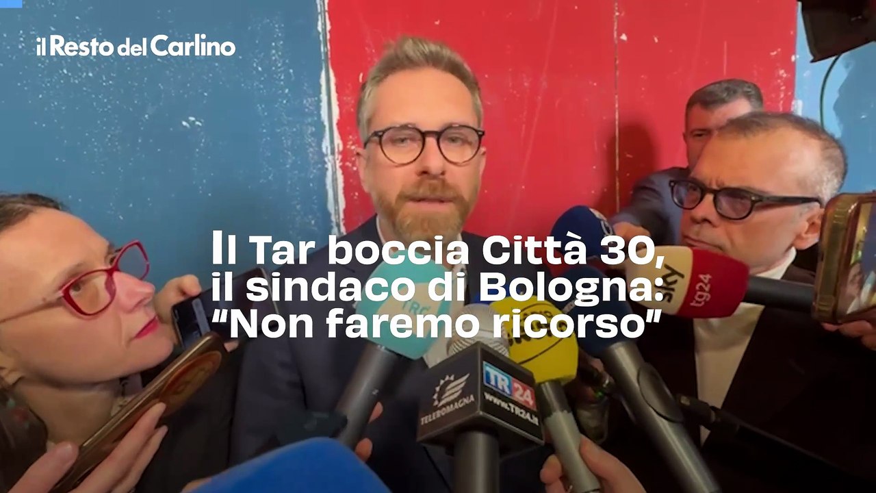 Il Tar boccia Città 30, il sindaco di Bologna: "Non faremo ricorso"