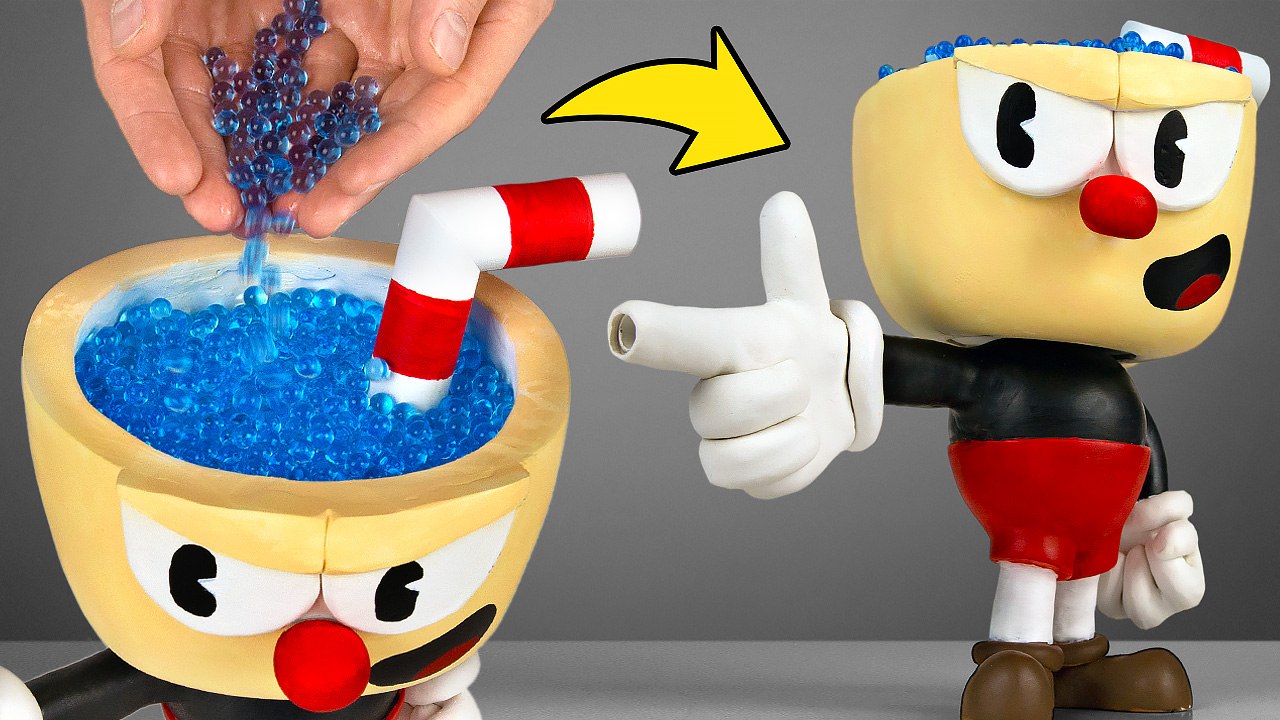 DIY Cuphead Character With A Secret