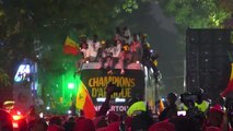Sénégal - Dakar en folie lors de la parade des Lions de la Teranga