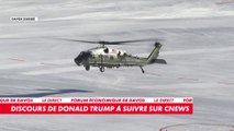 Donald Trump est arrivé au Forum de Davos