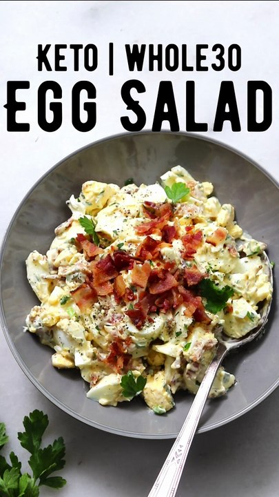 Easy Keto + Whole30 Egg Salad