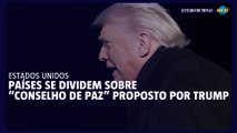 Divisões surgem em torno do “Conselho de Paz” proposto por Trump