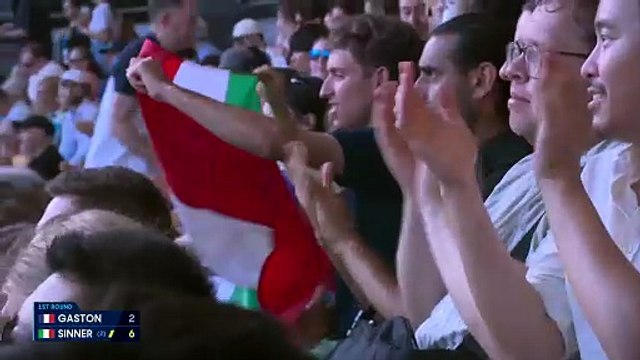 Hugo Gastón vs Jannik Sinner | Primera ronda del Abierto de Australia 2026 | Resumen