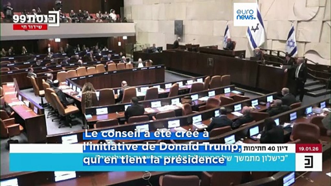 Benjamin Netanyahu accepte de rejoindre le "Conseil de la paix" présidé par Donald Trump